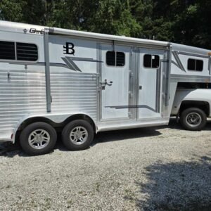 2000 C&C 2 horse Gooseneck