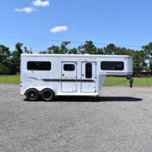 2000 Sundowner 7204GNST 2 Horse Trailer