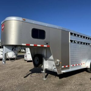 2012 Hart Trailers Short-Go Single Axle Stock / Stock Combo Trailer