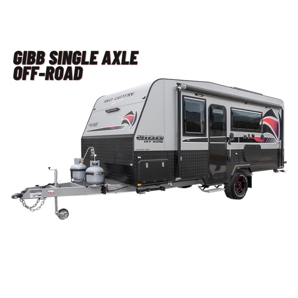 2023 Red Centre Gibb Off Road 18’ 2 Berth with Shower and Toilet