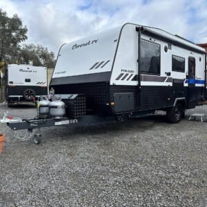 2024 Coronet RV PTR 5650 3 S 18'6 Semi Off Road Shower and Toilet