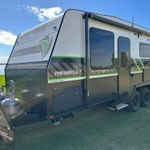 2024 Red Centre Newell Plus 21' Touring with Ensuite - Centre Door