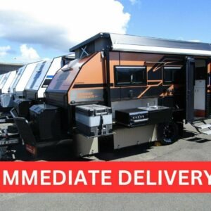 2024 Urban Tungsten Armorlite 16' Hybrid Pop Top Outdoor Kitchen