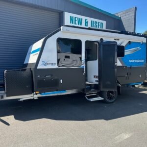 2024 X Series RV Navigator 16' Hybrid 2 Berth Ensuite - Cafe Lounge