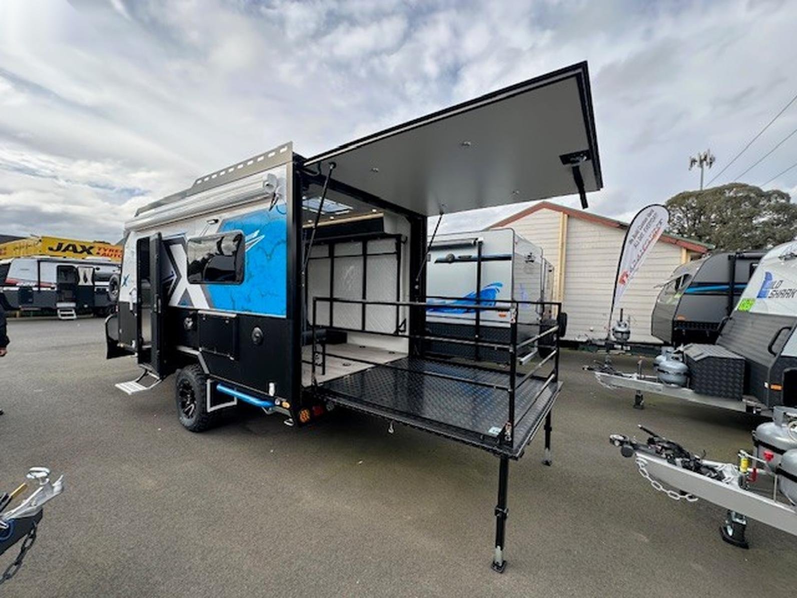 2024 X Series RV Play 14' Off Road 2 Berth Slide Out - Single Axle