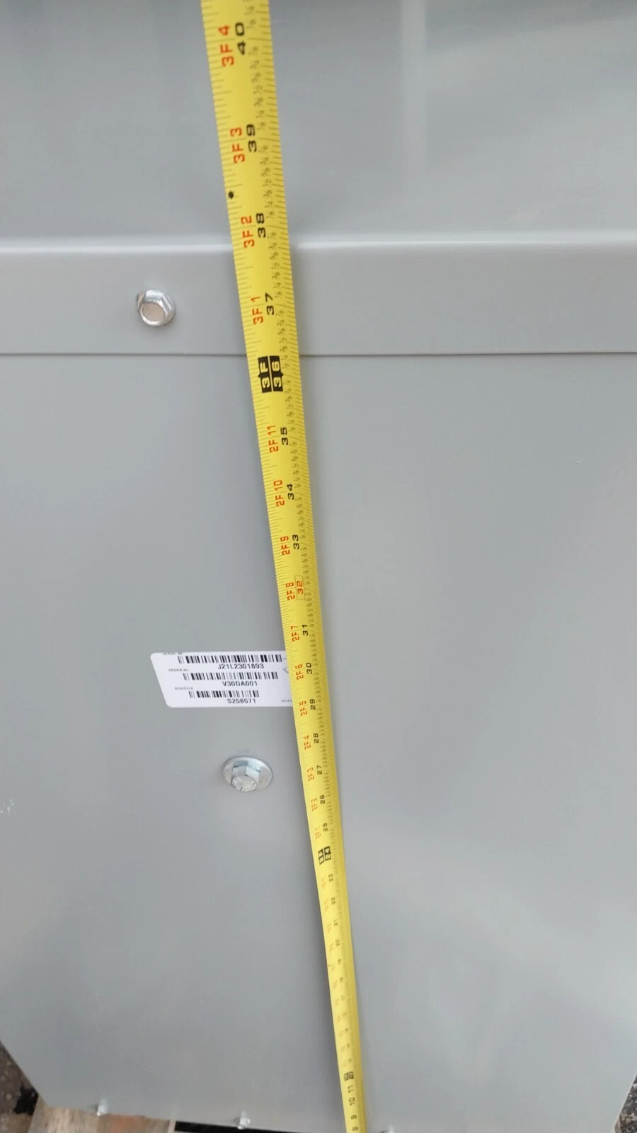 Eaton Dry Type Distribution Transformer V48M28T3016 480DELTA 60HZ 30KVA THREE... - Image 12