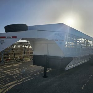 2025 Big Bend 6'8"X28' 3/4 TOP Stock / Stock Combo Trailer