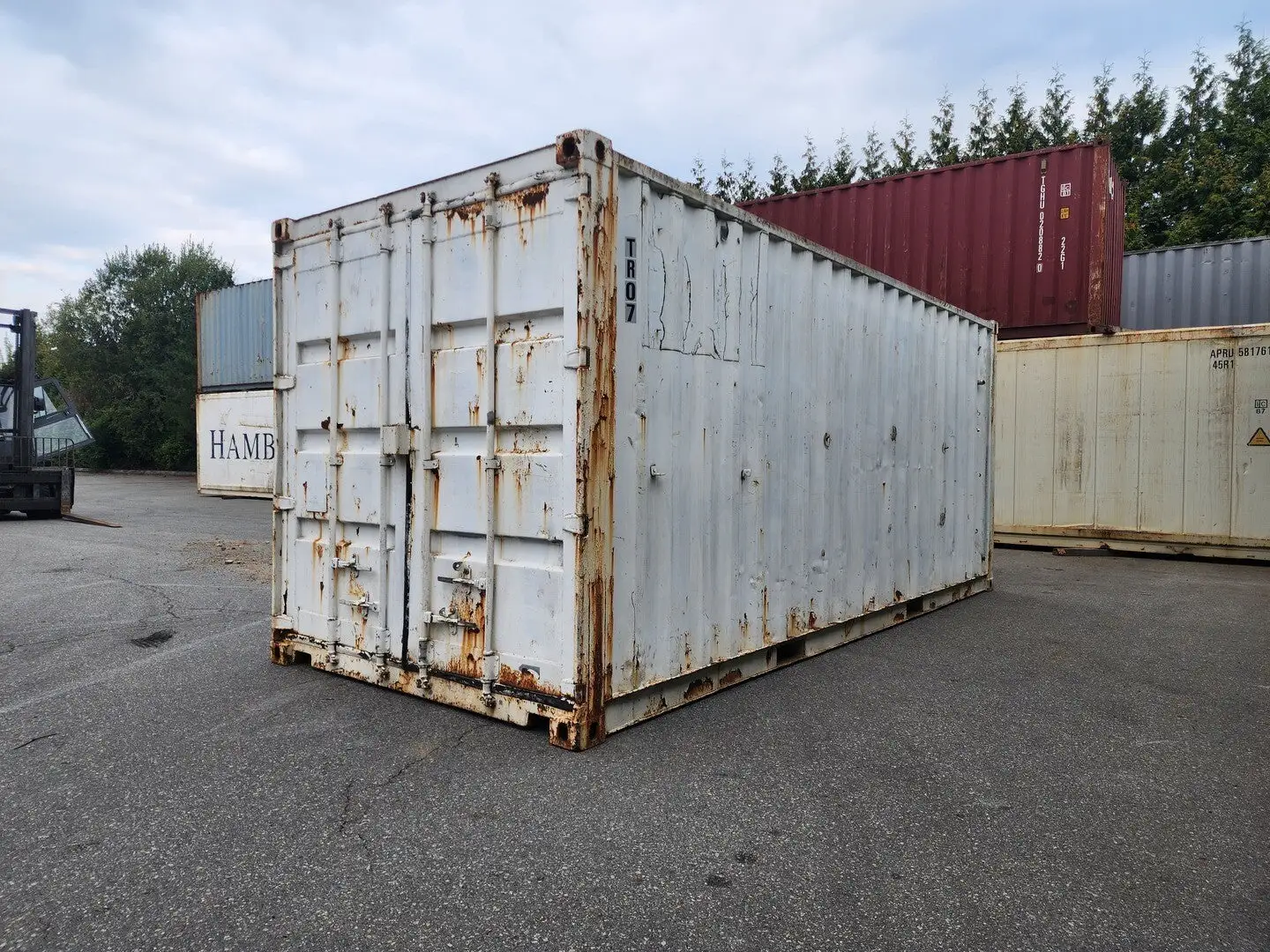 20 ft Container w/ Shelf, Electrical & Lighting