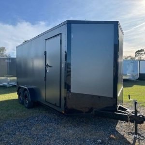 2026 Spartan 7 x 16 Enclosed Cargo Trailer 7k GVWR