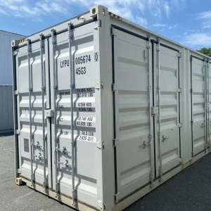 40ft High Cube New Shipping Container open side one trip