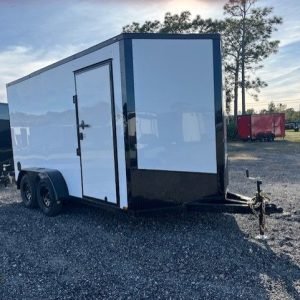 2026 Spartan 7 x 14 Enclosed Cargo Trailer 7k GVWR