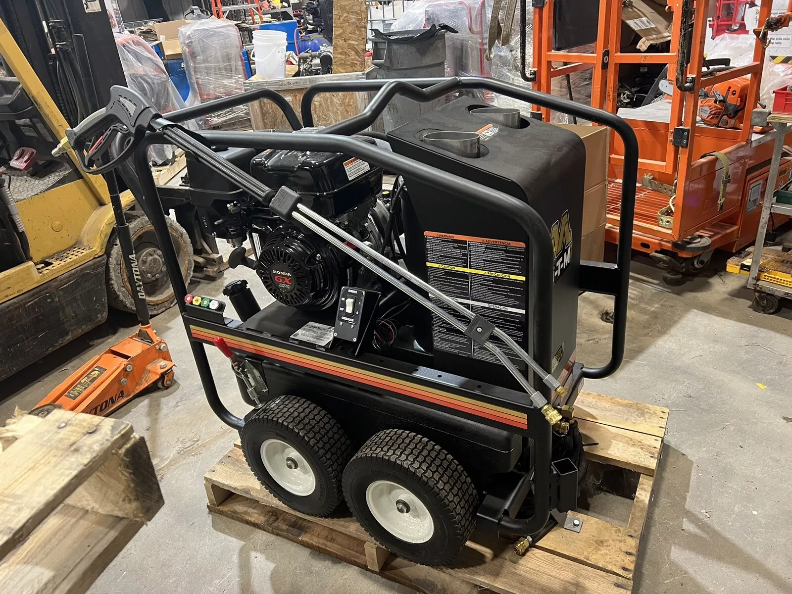 MITM hot water pressure washer Honda GX270 New