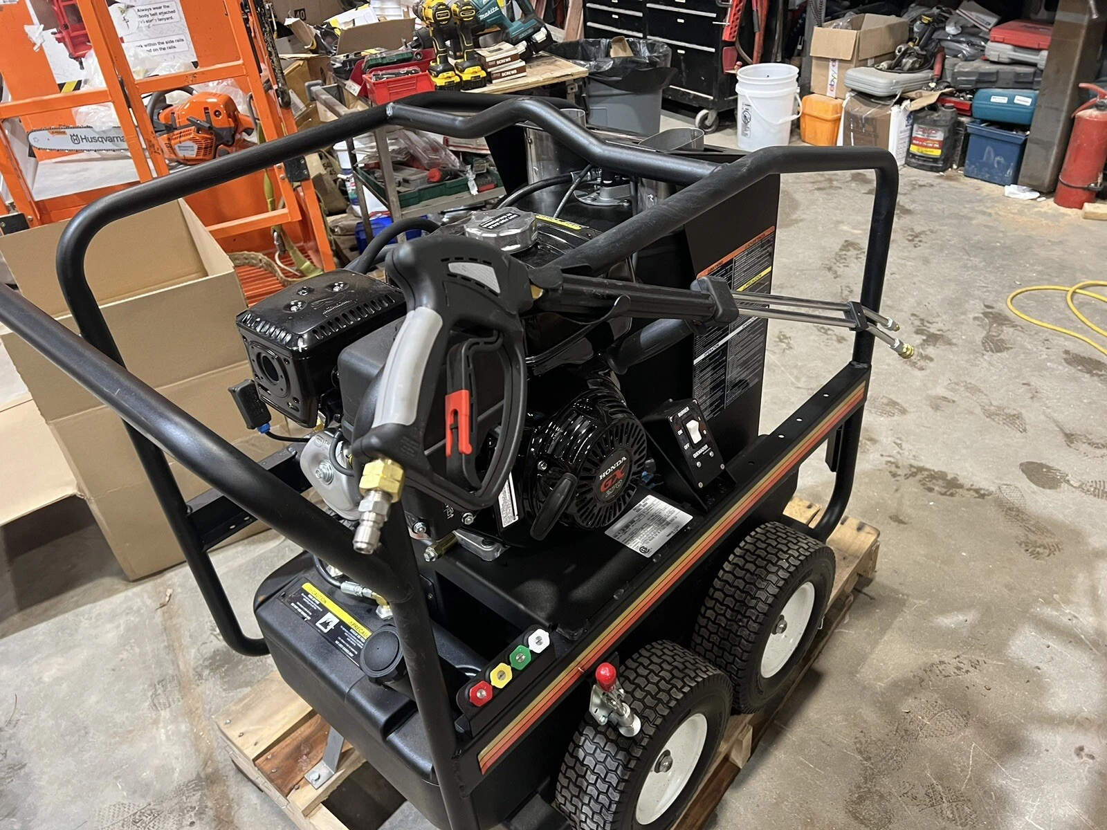MITM hot water pressure washer Honda GX270 New - Image 11
