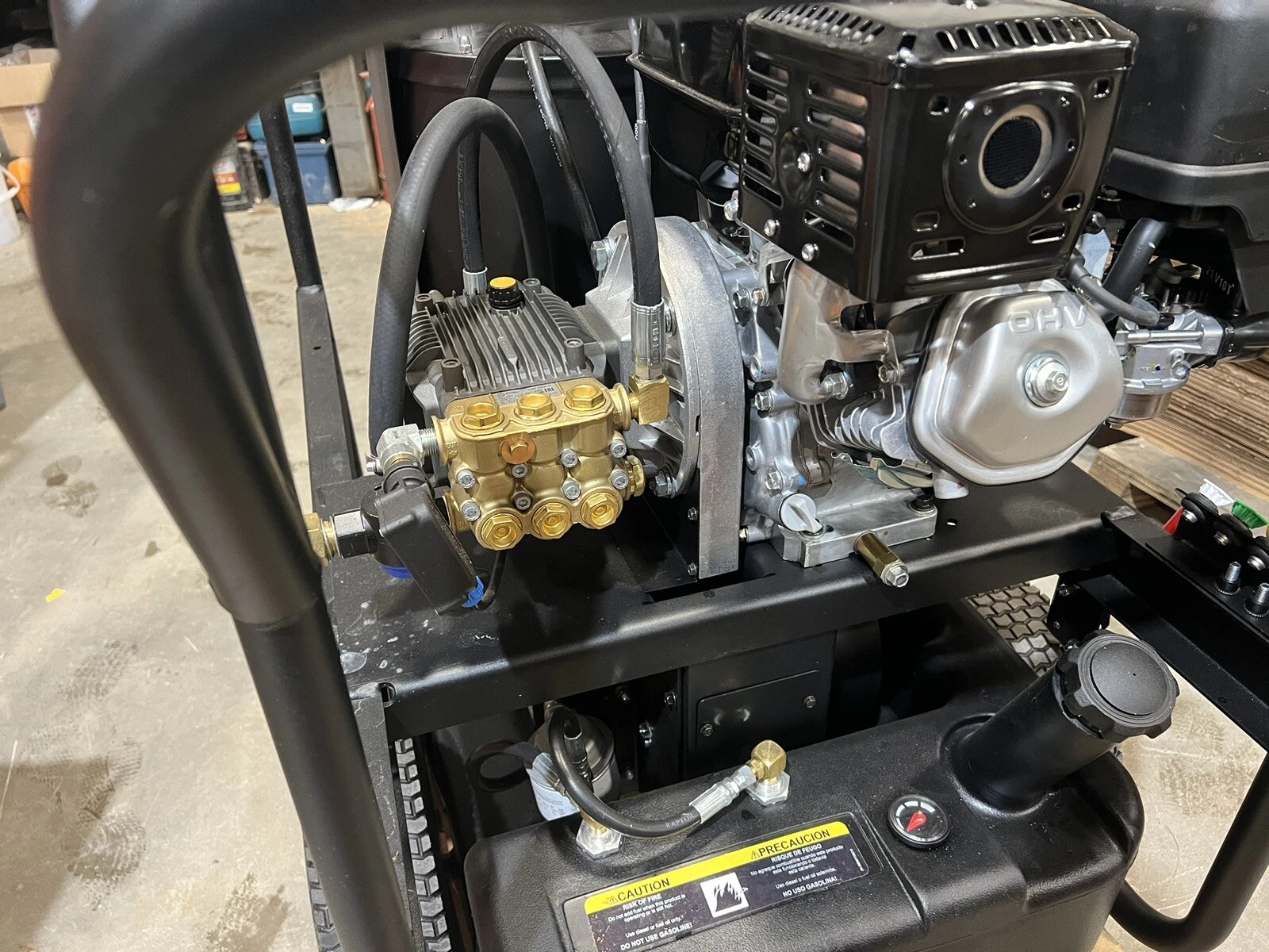 MITM hot water pressure washer Honda GX270 New - Image 12