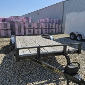 18' X 82" Tandem Axle Car Hualer Trailer