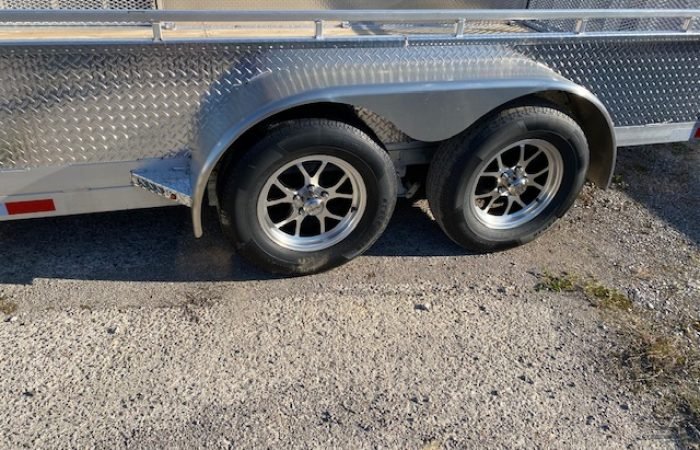 2023 Enbeck 7 X 14 Aluminum Trailer - Image 2