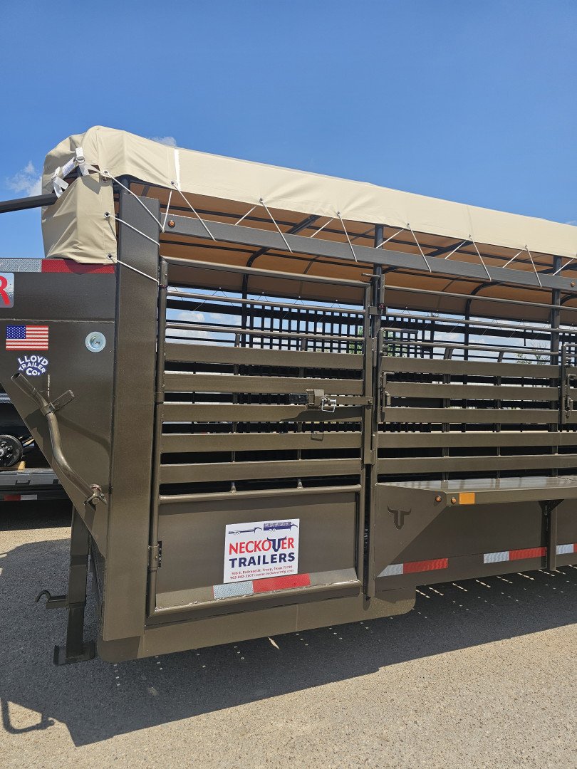 2025 Neckover 32'X6'8" Stock / Stock Combo Trailer - Image 2