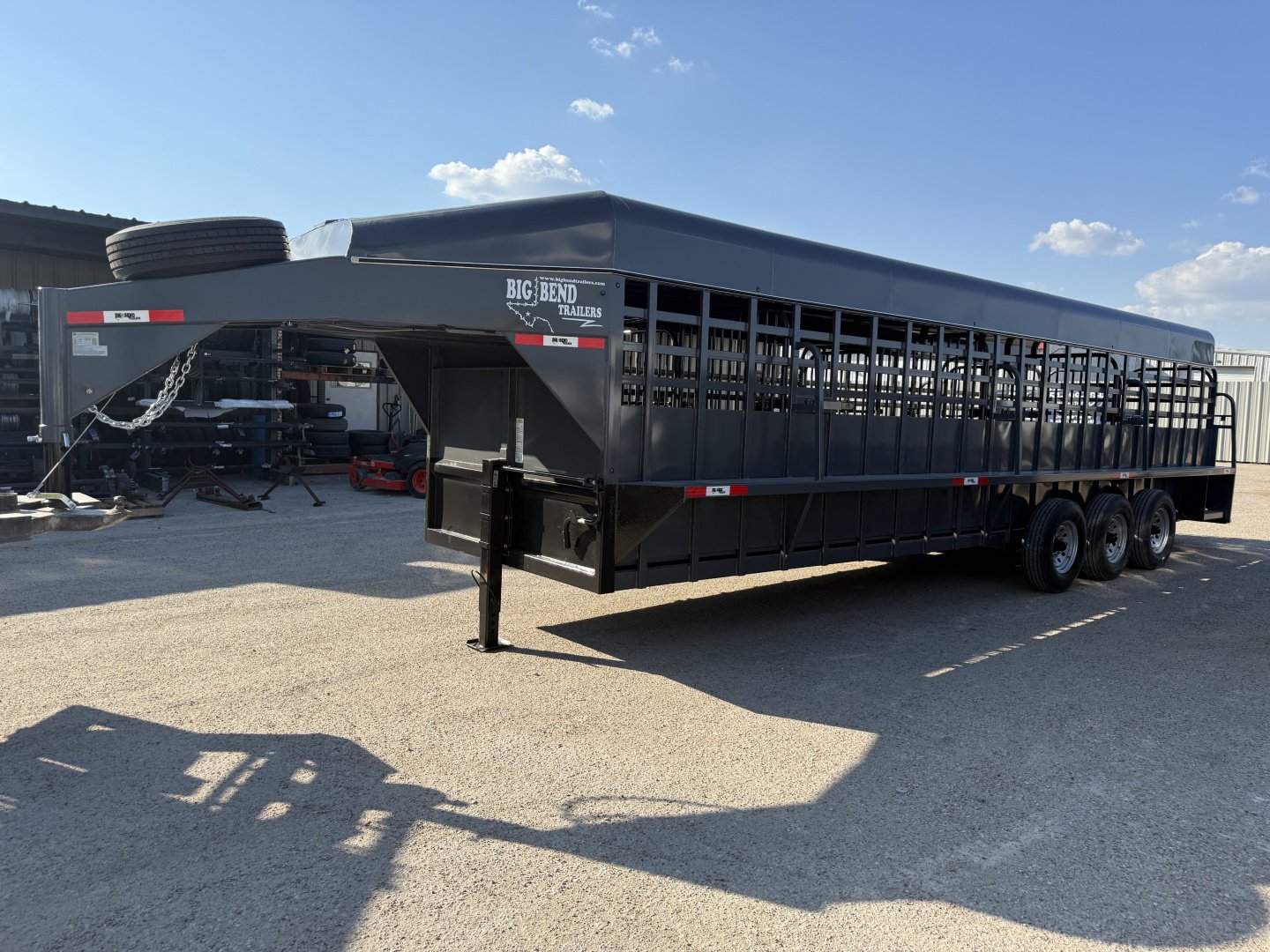 2026 Big Bend 6'8"X28' Stock / Stock Combo Trailer - Image 2