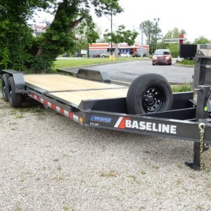 20205 Baseline HTL207 82"x 22' 14k Split-Deck Tilt Equipment Trailer Stock #301037 - Spencer Trailers