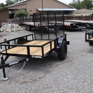 2025 5x8 Utility Trailer – Triple Crown, 2750 GVWR, Gate, Radials