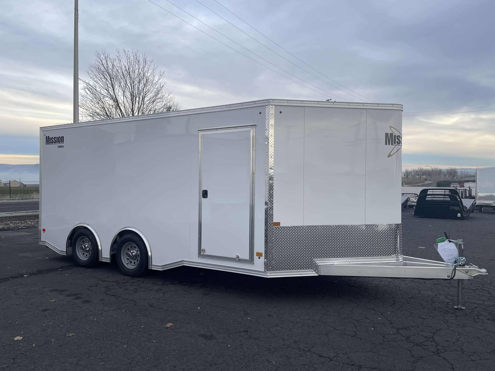 2025 Alcom 8.5 x 16 EZ Hauler Enclosed Trailer **3" extra height**