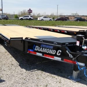 2025 Diamond C DEC207 102"x 24' 14.9k 14.9k Deck-Over Trailer With MAX Ramps Stock #299371 Deck-Over Trailer - Spencer Trailers