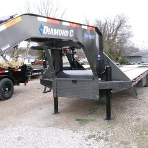 2025 Diamond C FMAX212 HDT 102"x 32' 25.9k Hydraulic Dovetail Equipment Trailer Stock #294689 Gooseneck Trailers - Spencer Trailers