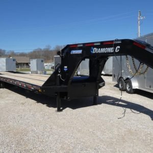 2025 Diamond C FMAX216 HDT 102"x 40' 40k Hydraulic Dovetail Equipment Trailer Stock #298085 Goose Neck Trailers - Spencer Trailers