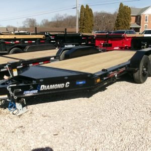 2025 Diamond C HDT207 82"x 16' 14.9k Full Tilt Deck Equipment Trailer Stock #296523 - Spencer Trailers