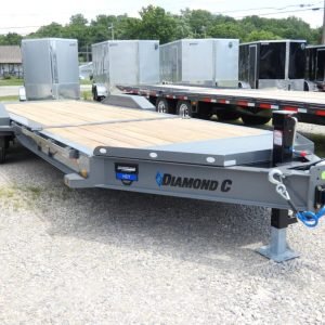 2025 Diamond C HDT210 82"x 22' 20k Split-Deck Tilt Equipment Trailer Stock #301892 - Spencer Trailers