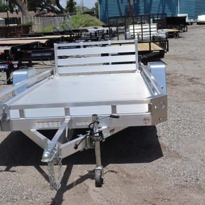 2025 Sure-Trac 7x14 Aluminum Low Side Utility Trailer (3K GVWR)