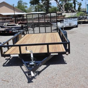 2025 Sure-Trac 7x14 Tube Top Utility Trailer (5K GVWR)