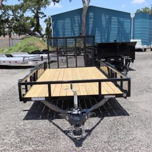 2025 Sure-Trac 7x16 Tube Top Utility Trailer (7K GVWR)