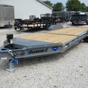 2026 Diamond C HDT207 82"x 22' 14.9k Split-Deck Tilt Equipment Trailer Stock #304363 - Spencer Trailers