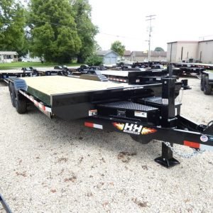 2026 H & H HEX 102″x 22′ 14k Electric Tilt Trailer With MAX Wide Pkg. Stock #615064 - Spencer Trailers