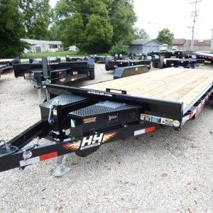 2026 H & H HEX 82"x 20' 7k Electric Tilt Trailer Stock #615057 - Spencer Trailers