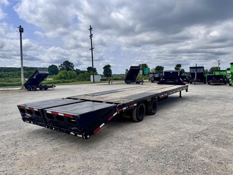 2021 Maxx-D Trailers LHX10234 102" X 34' 40K (Rated at 25.9k) Flatbed Gooseneck W/ MAXX Ramps - Image 5