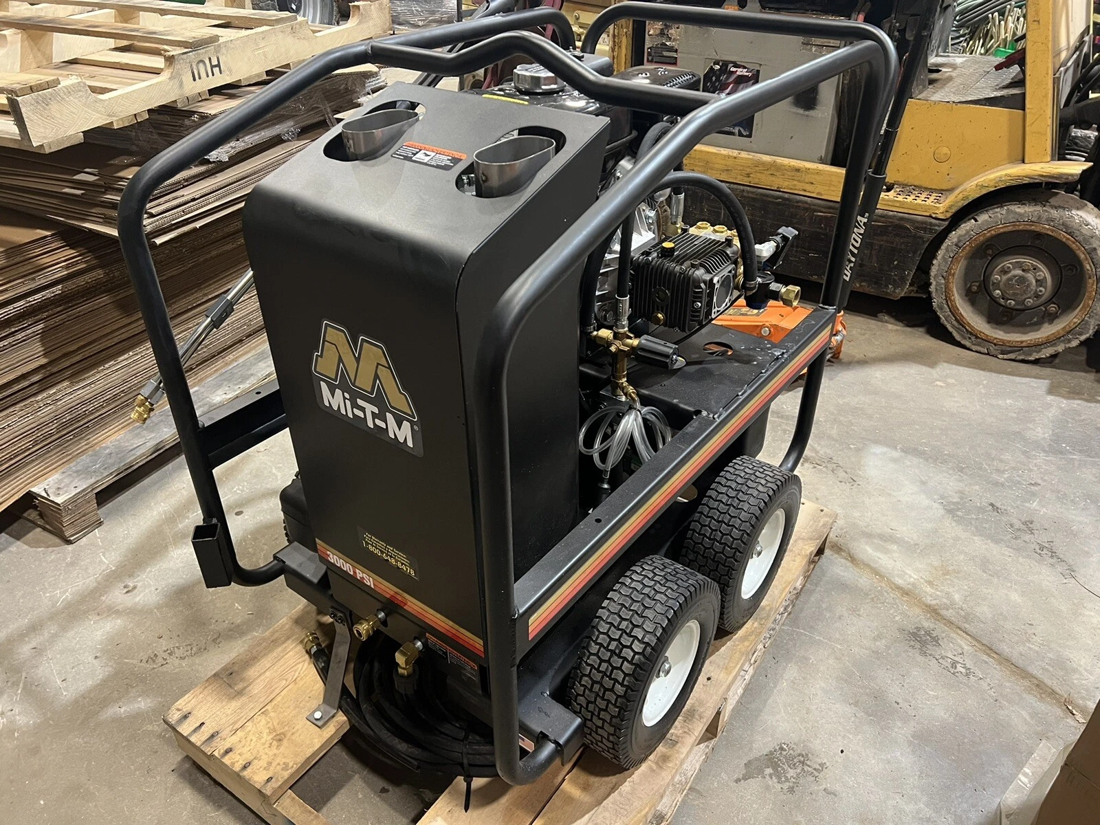 MITM hot water pressure washer Honda GX270 New - Image 3