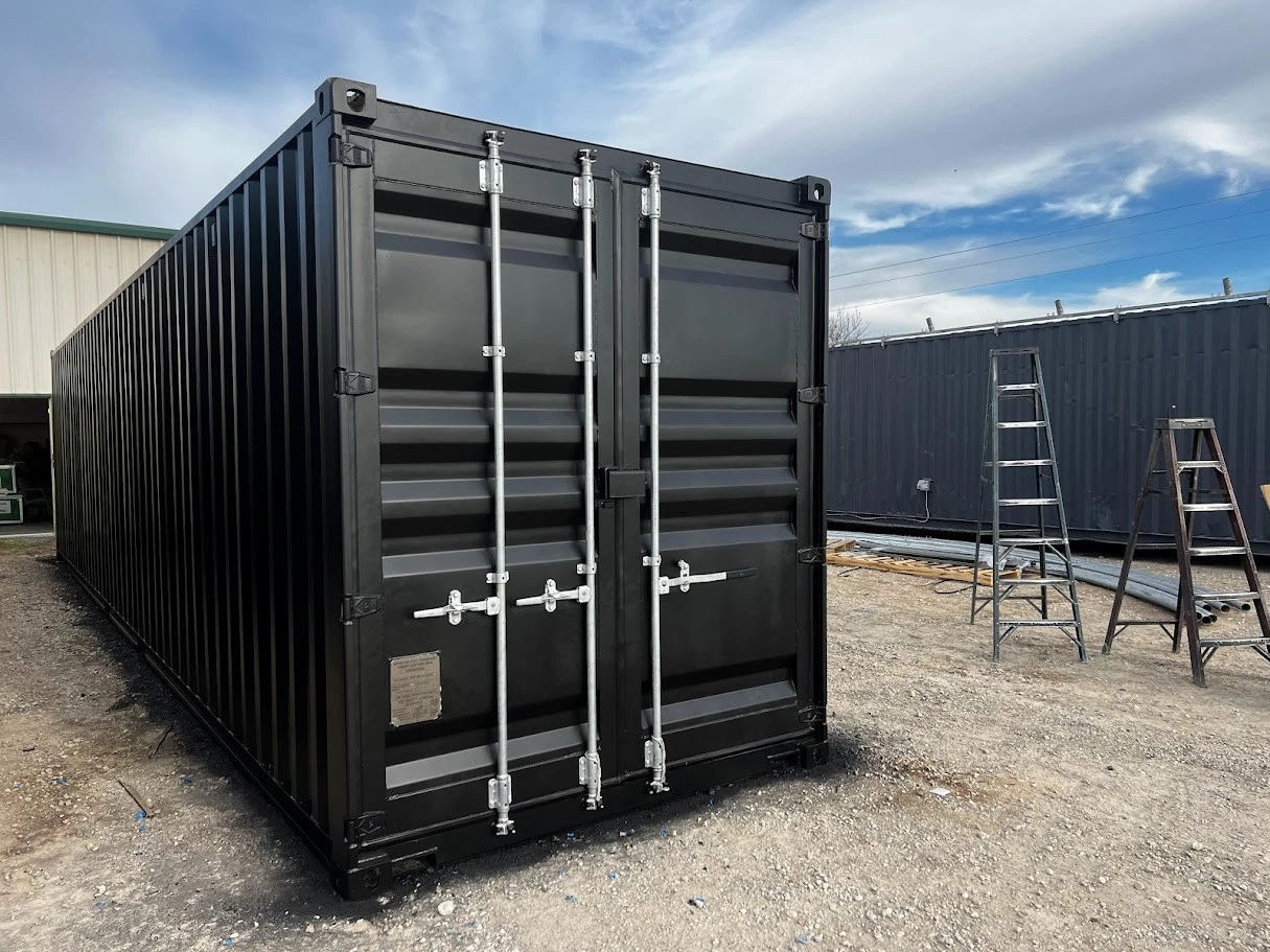 40ft Shipping Container w/3 Roll-Up Side Doors - Image 4