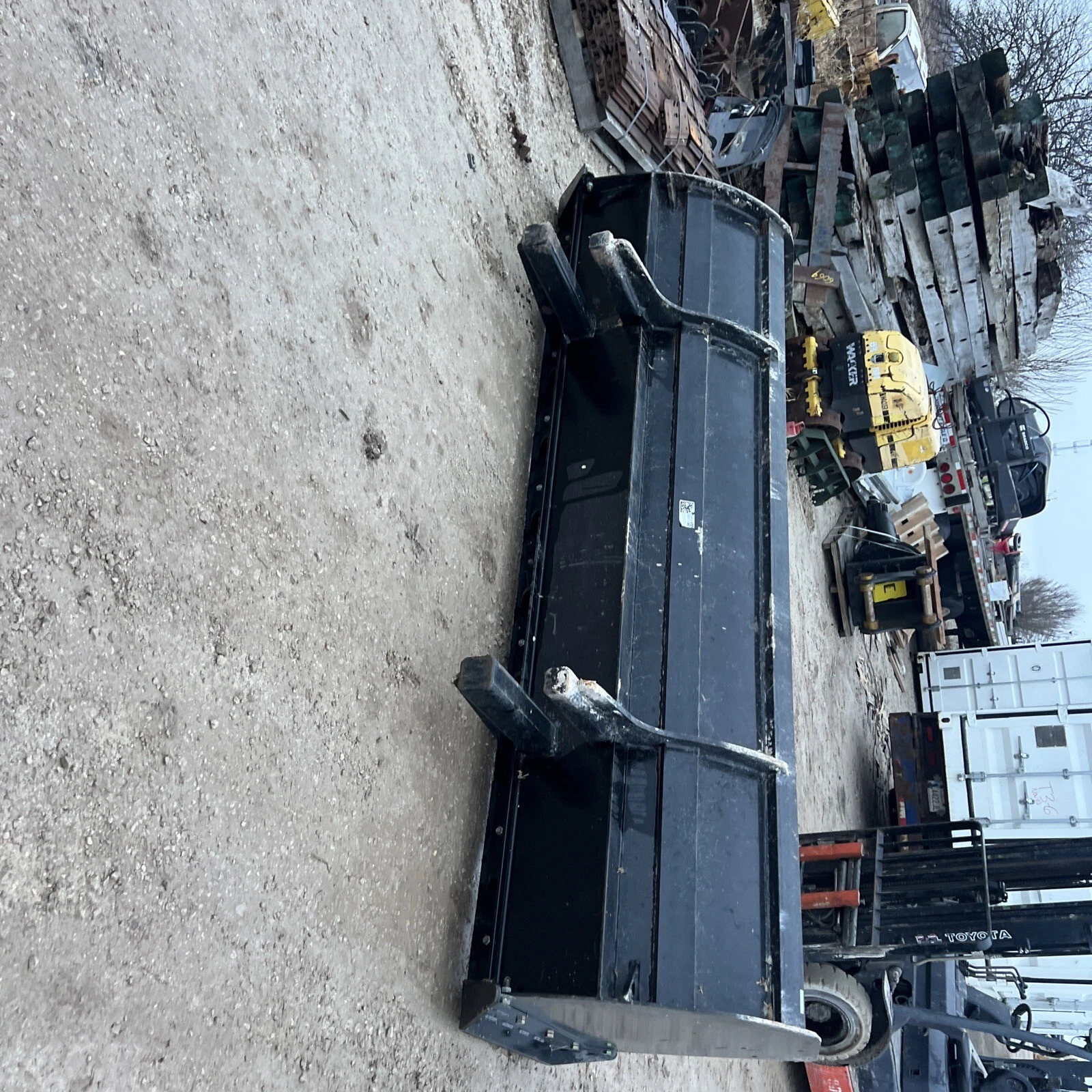 10 Foot Loader Backhoe Snow Pusher Blue Diamond 120180-50 - Image 4