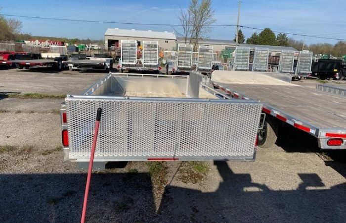 2023 Enbeck 7 X 14 Aluminum Trailer - Image 4