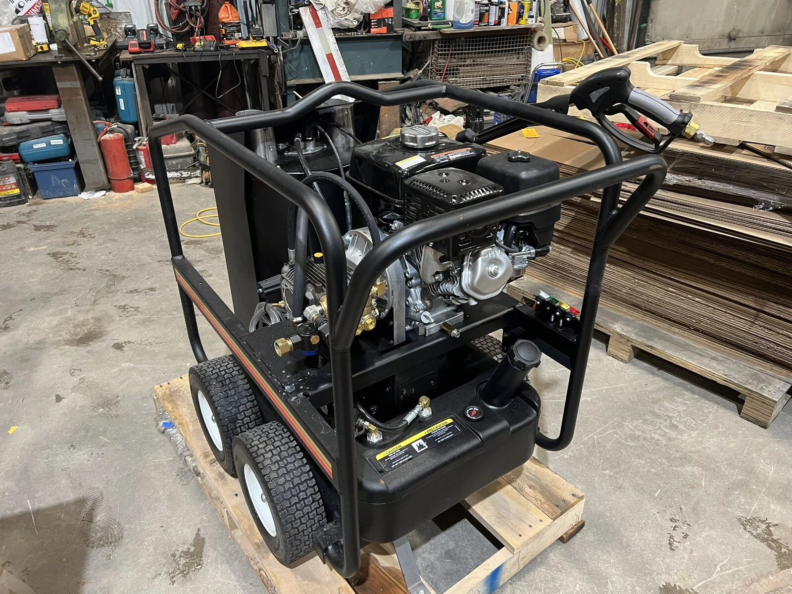 MITM hot water pressure washer Honda GX270 New - Image 4