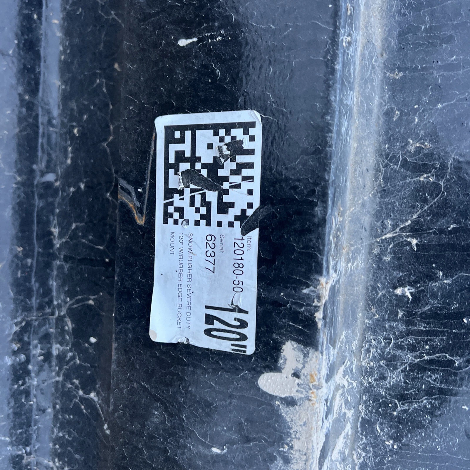 10 Foot Loader Backhoe Snow Pusher Blue Diamond 120180-50 - Image 5