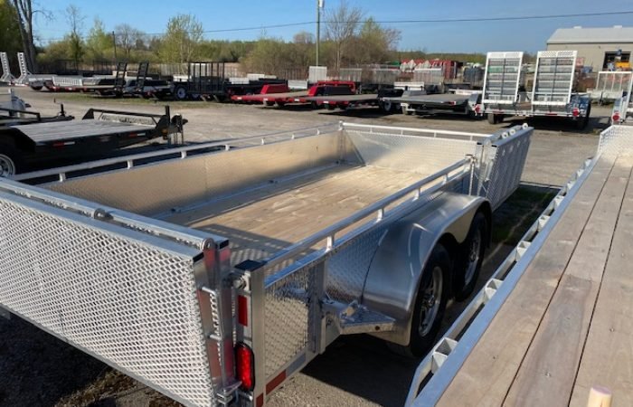 2023 Enbeck 7 X 14 Aluminum Trailer - Image 5