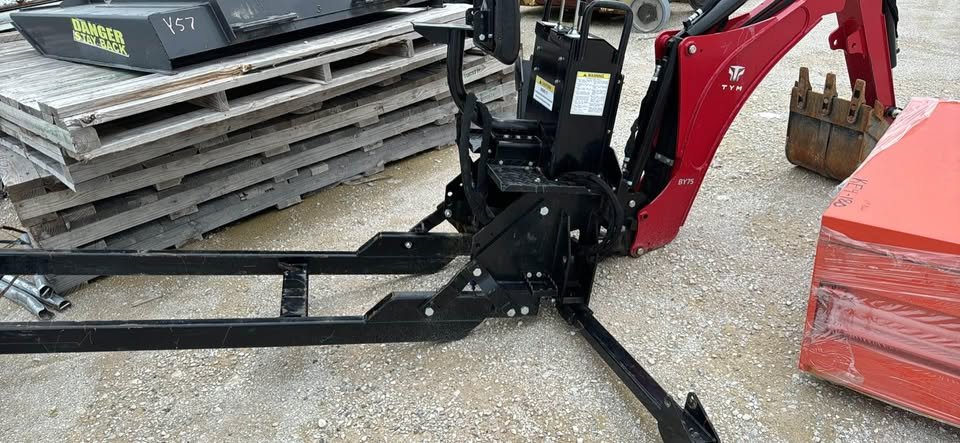 3 point tractor loader backhoe TYM BY75