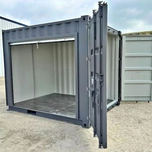 10 Ft Shipping Container With Roll Up Doors available for sale