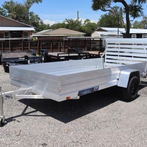 5'9" x 12' (69" x 147") SA Aluminum Utility Trailer 2026 – Model 6812H-ESA-S=TG