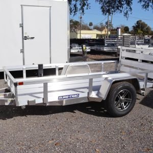 5x10 Aluminum Tube Top Utility