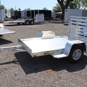 5x8 Aluminum Utility Trailer with Tie Down Loops