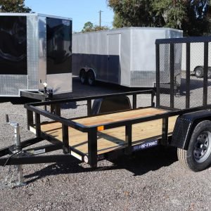 5x8 Tube Top Utility Single Axle